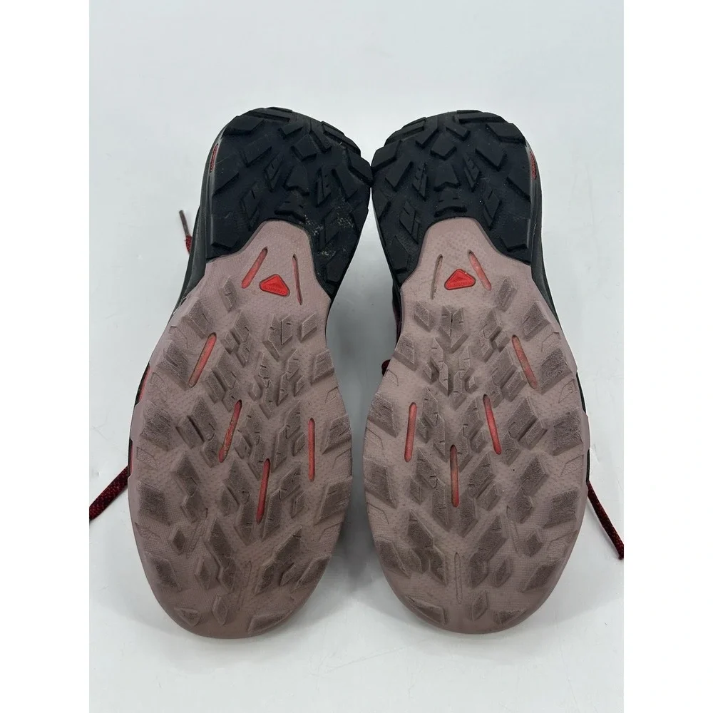 Salomon OutPulse GTX Waterproof Hiking Shoes Size 6.5 Women's‎ Purple/Black